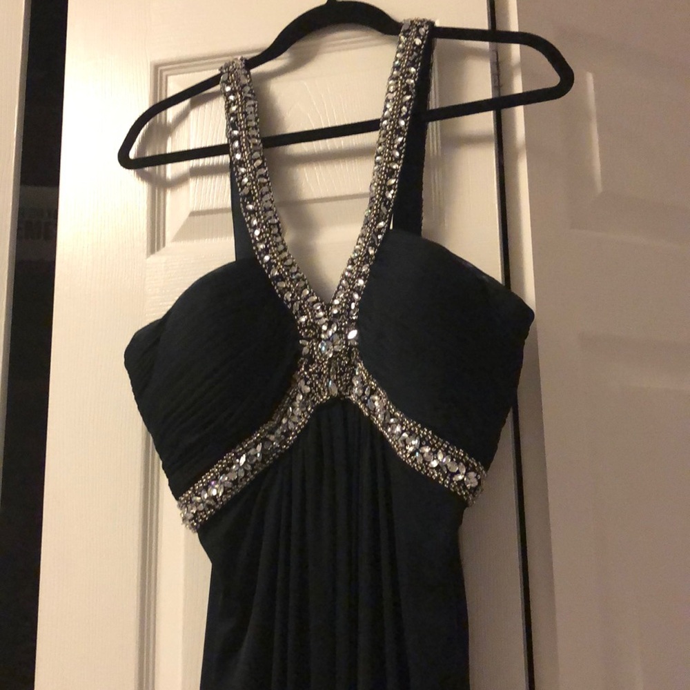 Prom dress navy blue